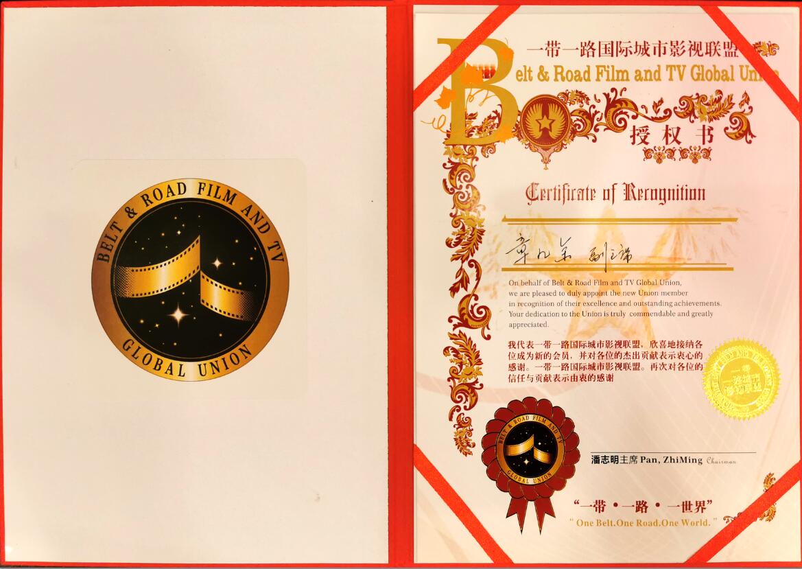 一帶一路國際城市影視聯盟 副主席
