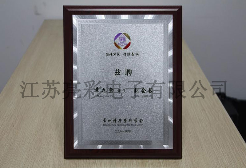 Vice President of Changzhou Tsinghua Bauhinia Association